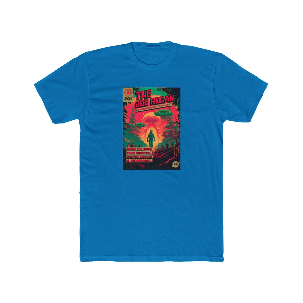 The Joe Rogan Podcast Retro Comic Book Cover Art - Nostalgic Pop Culture Tribute T Shirt