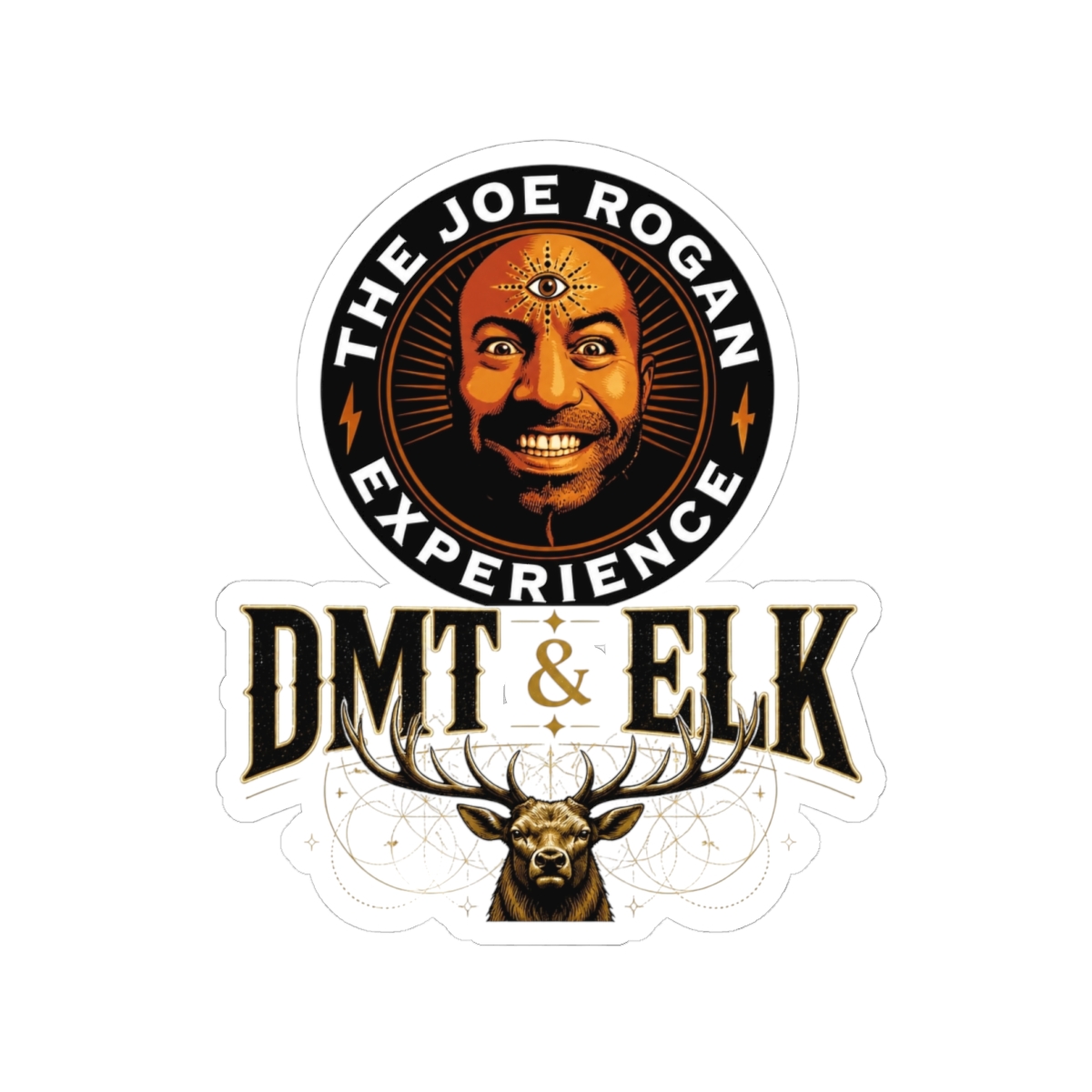 Joe Rogan "THE JOE ROGAN EXPERIENCE" Sticker